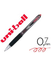 BOLIGRAFO UNI-BALL ROLLER UMN-207 RETRACTIL 0,7 MM COLOR ROJO