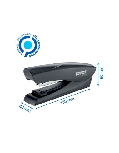 GRAPADORA RAPID FASHION ECO PLAST.100% C 25H. GRAPAS 24/6 26/6 NG.