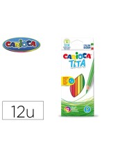 LAPICES CARIOCA TITA HEXAGONAL CAJA 12 UD.SURT.