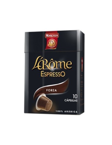 CAFE MARCILLA L AROME ESPRESSO FORZA FUERZA 9 CAJA DE 10 UNIDADES COM