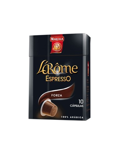 CAFE MARCILLA L AROME ESPRESSO FORZA FUERZA 9 CAJA DE 10 UNIDADES COM