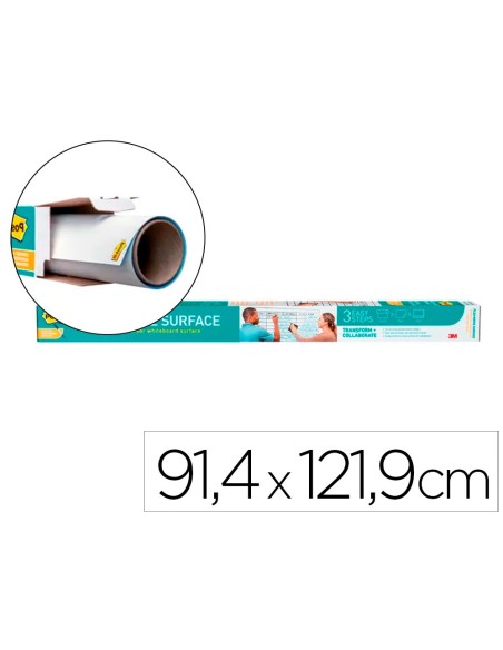 PIZARRA BL.POST-IT SUPER STICKY FLEX ROLLO ADH.REMOV.91,4X121,9 CM PIZARRA BL.POST-IT SUPER STICKY FLEX ROLLO ADH.REMOV.91,4X121,9 CM