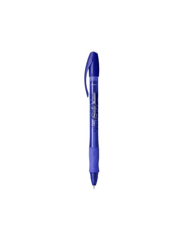 BOLIGRAFO BIC GELOCITY ILLUSION BORRABLE AZUL PUNTA DE 0,7 MM