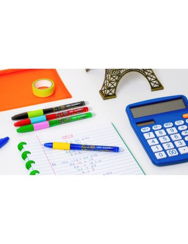 BOLIGRAFO BIC GELOCITY ILLUSION BORRABLE AZUL PUNTA DE 0,7 MM