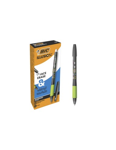 BOLIGRAFO BIC GELOCITY ILLUSION BORRABLE NG.PUNTA 0,7 MM
