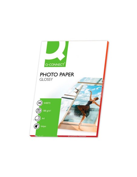 PAPEL Q-CON.FOTO GLOSSY DIN A4 ALTA CALIDAD DIGITAL PHOTO PARA INK BO