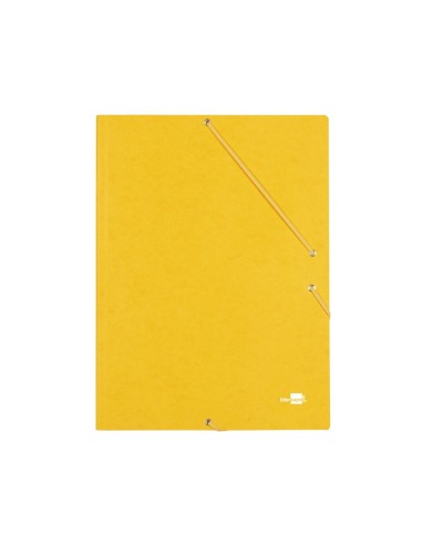 CARPETA GOMAS LIDERPAPEL FL SIMIL-PRESPAN 3 SOLAPAS AM.