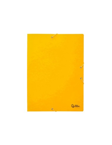 CARPETA GOMAS LIDERPAPEL FL SIMIL-PRESPAN 3 SOLAPAS AM.