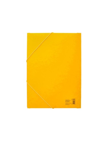 CARPETA GOMAS LIDERPAPEL FL SIMIL-PRESPAN 3 SOLAPAS AM.