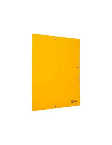 CARPETA GOMAS LIDERPAPEL FL SIMIL-PRESPAN 3 SOLAPAS AM.