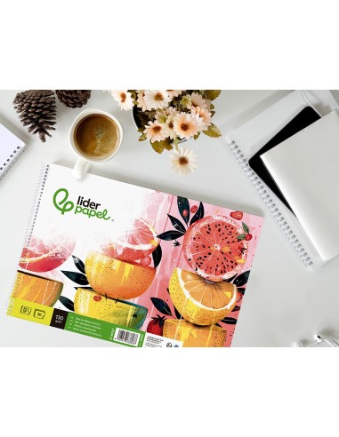 CUADERNO ESP. LIDERPAPEL DIBUJO FL. 20H.130GR.