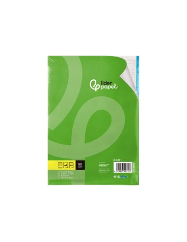 REC.DIN A4 120 H CUADRO 5 MM 4 TAL.SIN MARGEN BANDAS 5 COL.PAPEL 70 G