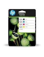 6C3Z1NE CARTUCHOS HP Nº 924 PK.4 COLORES CMYK