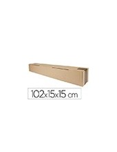CAJA EMBALAR Q-CON TUBO MEDIDAS 1020X150X150 MM ESPESOR CARTON 3 MM 2