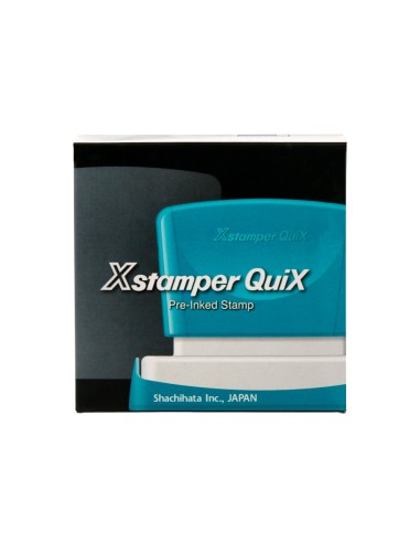 SELLO XSTAMPER QUIX PERSO.AZ. MEDIDAS 24X49MM Q-12 SELLO XSTAMPER QUIX PERSO.AZ. MEDIDAS 24X49MM Q-12