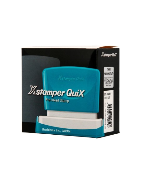 SELLO XSTAMPER QUIX PERSO.AZ. MEDIDAS 24X49MM Q-12 SELLO XSTAMPER QUIX PERSO.AZ. MEDIDAS 24X49MM Q-12