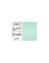 CARTULINA LIDERPAPEL 50X65 CM 240G/M2 VERDE PAQUETE 25 UNIDADES 2