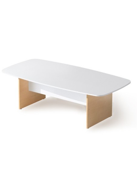 MESA MEETING RECTANGULAR 240X120X74 HAYA/BLANCO MESA MEETING RECTANGULAR 240X120X74 HAYA/BLANCO
