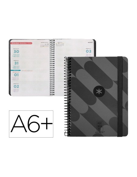 AGENDA ESP.ANTARTIK PATTERN A6+ 2025 SEMANA VISTA NG.PAPEL 80 GR AGENDA ESP.ANTARTIK PATTERN A6+ 2025 SEMANA VISTA NG.PAPEL 80 GR