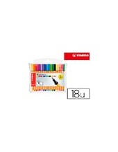 ROTULADOR STABILO PUNTA FIBRA POINT 88 MINI 18 COL.SURT.688/18-2 2