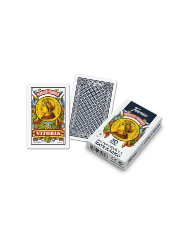 BARAJA FOURNIER ESPAÑOLA 100% PLASTICO