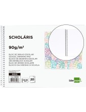 CUADERNO ESP. LIDERPAPEL DIBUJO A5 LISO 20H 90GR.