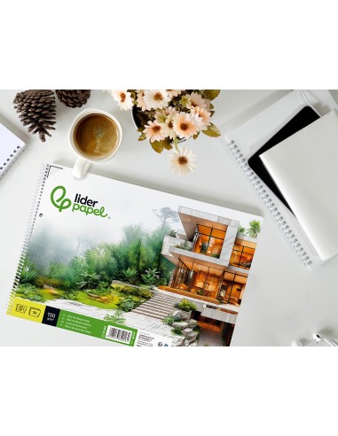 CUADERNO ESP. LIDERPAPEL DIBUJO FL. MICRO 20H. 130GR. C/REC.