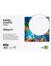 BLOC ENCOLADO LIDERPAPEL DIBUJO 230X325MM 20H. 180GR.