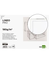 BLOC ENCOLADO LIDERPAPEL DIBUJO 230X325MM 20H.180GR. C/RECUADRO