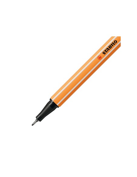 ROTULADOR STABILO PUNTA FIBRA POINT 88 GRIS AZ.ADO INTENSO 0,4 MM
