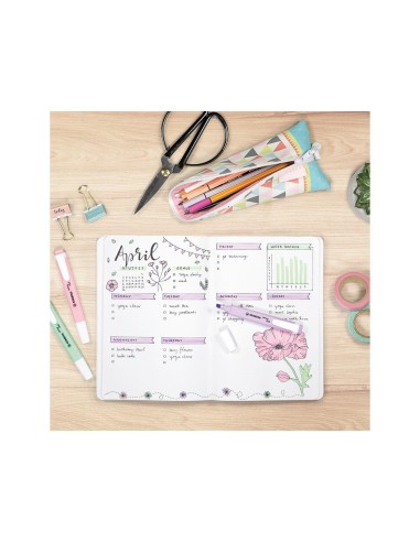 ROTULADOR STABILO FLUORESCENTE SWING COOL PASTEL BOLSA 4 UD.SURT.