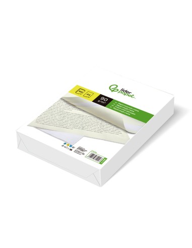 PAPEL VERJURADO CREMA DIN A4 90 GRAMOS PAQUETE 100 H.
