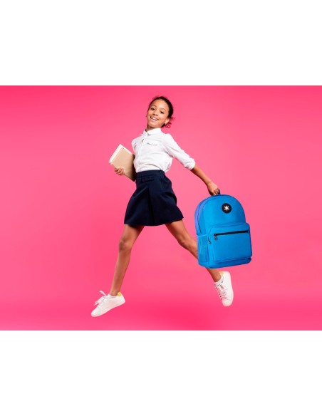 CARTERA ANTARTIK MOCHILA ASA BOLSILLO FRONTAL AZ. 320X140X430MM CARTERA ANTARTIK MOCHILA ASA BOLSILLO FRONTAL AZ. 320X140X430MM