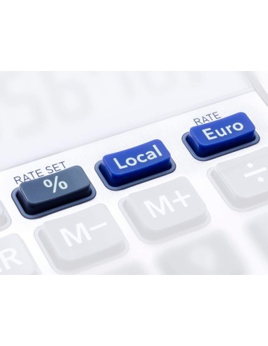 CALCULADORA CASIO MS-80E 8D.TX +/- TECLA DOBLE CERO AZ. CALCULADORA CASIO MS-80E 8D.TX +/- TECLA DOBLE CERO AZ.