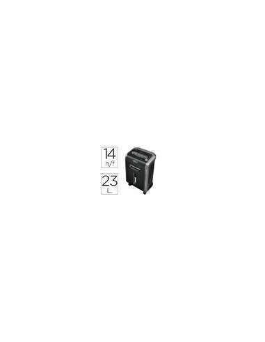 DESTRUCTORA DOC.FELLOWES PS-79Ci CAP.CORTE 14 H DESTRUYE GRAPAS CLIPS