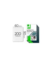 BOLSA PLASTIFICAR Q-CON.-90 X 60 MM 200 MC CARNET NIF 100UD**19465 2