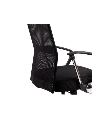 SILLA DIRECCION Q-CON.RESP.ALTO REG.ALTURA 1110+100MM PIEL Y MALLA NG