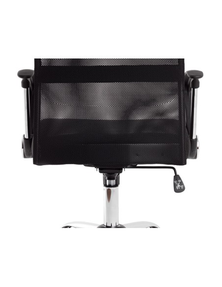 SILLA DIRECCION Q-CON.RESP.ALTO REG.ALTURA 1110+100MM PIEL Y MALLA NG