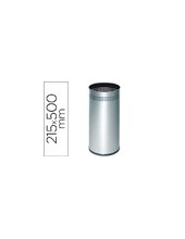 PARAGUERO METALICO 314 PERFORADO PLATEADO 50X21,5 CM 2