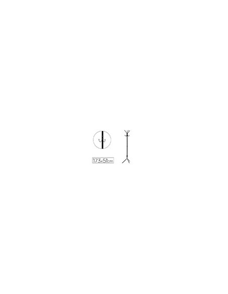 PERCHERO MET.Q-CON.NG.8 COLGADORES 173X51 CM PERCHERO MET.Q-CON.NG.8 COLGADORES 173X51 CM