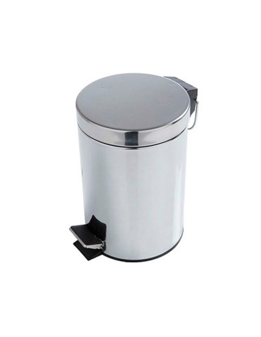 PAPELERA METALICA Q-CON.PEDAL CROMADA 43X29CM 20 LITROS PAPELERA METALICA Q-CON.PEDAL CROMADA 43X29CM 20 LITROS