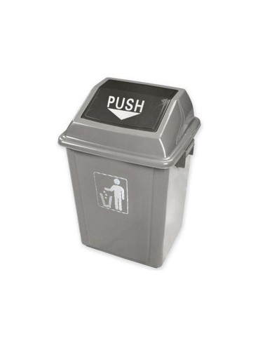 PAPELERA CONTENEDOR Q-C/PLASTICO T.BALANCIN 58 LITROS AZ.470x330x760