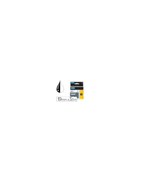 CINTA DYMO 18489 19MMX3.5MT RHINO NYLON FLEX. BL./NG. CINTA DYMO 18489 19MMX3.5MT RHINO NYLON FLEX. BL./NG.