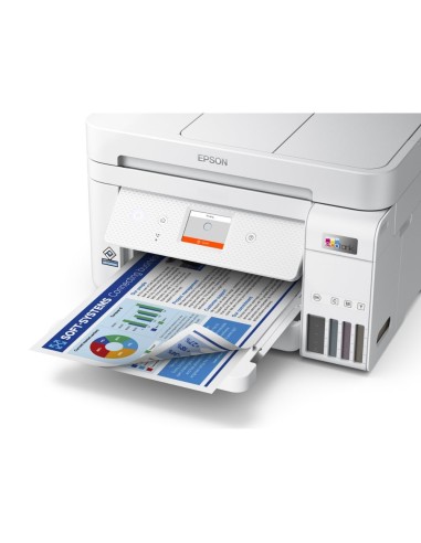 EPSON ECOTANK ET-4856 TINTA 33PPM SCANER COPIA FAX BAND.ENTRADA 250H.