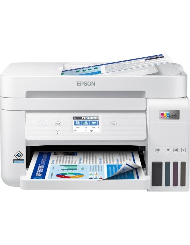 EPSON ECOTANK ET-4856 TINTA 33PPM SCANER COPIA FAX BAND.ENTRADA 250H.