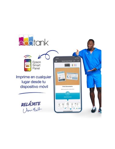 EPSON ECOTANK ET-4856 TINTA 33PPM SCANER COPIA FAX BAND.ENTRADA 250H.