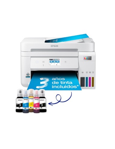 EPSON ECOTANK ET-4856 TINTA 33PPM SCANER COPIA FAX BAND.ENTRADA 250H.