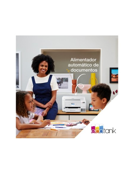 EPSON ECOTANK ET-4856 TINTA 33PPM SCANER COPIA FAX BAND.ENTRADA 250H.