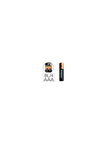 PILA DURACELL RECARGABLE STAYCHARGED AAA 800 MAH BLISTER 4 UNIDADE