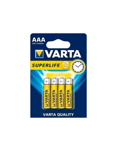 PILA VARTA SALINA SUPERLIFE AAA TIPO R-03 4 UD.